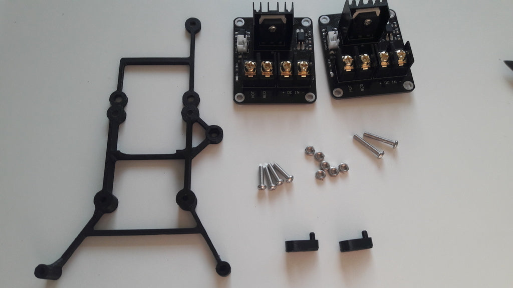Montaje de Doble Mosfet Anet A6 (sin perforación)