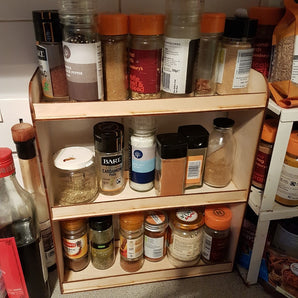 Elegante estante para especias para la cocina