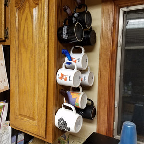 Práctico colgador de tazas de café para organizar tazas