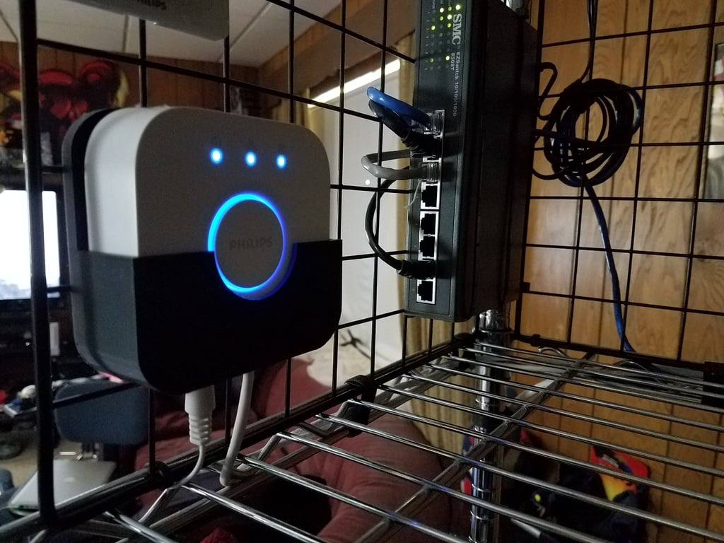 Philips Hue Hub (Gen2) Montaje en pared - Remix de bridas
