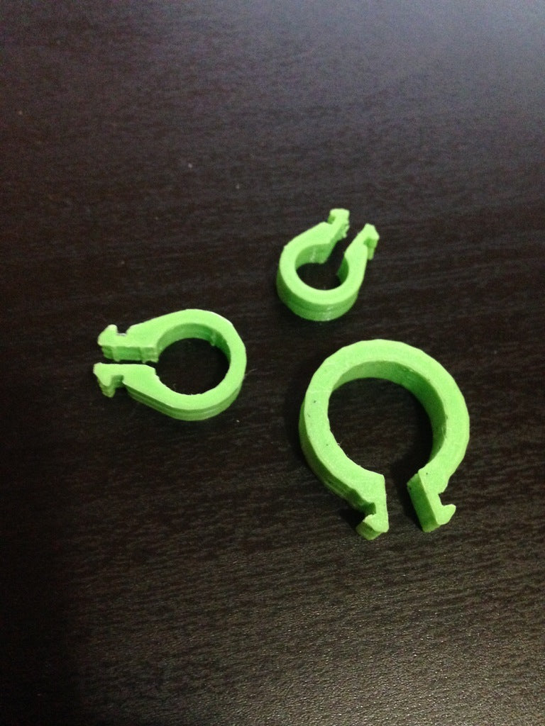 Clips de cable Tevo Tarantula para riel - 3 tamaños