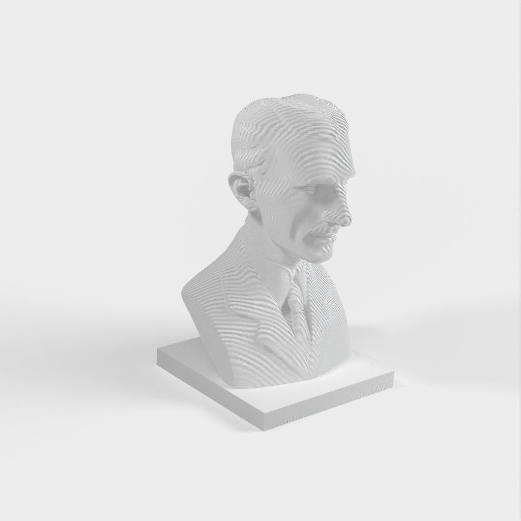 Busto/estatua de Nikola Tesla