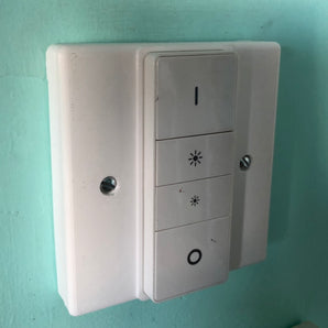 Cubierta Philips Hue para interruptor de luz del Reino Unido con soporte para control remoto