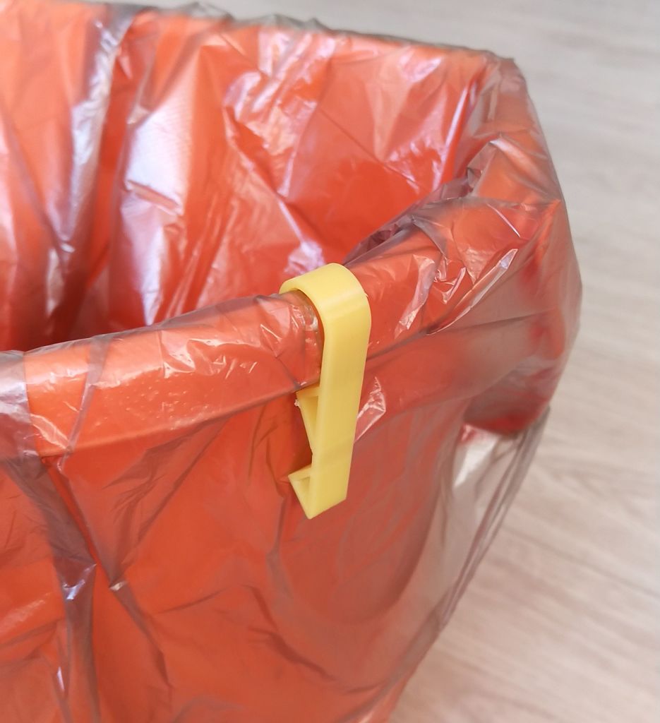 Pinza para bolsas de basura de 6 cm
