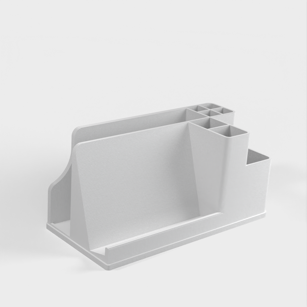 Organizador de escritorio imprimible en 3D