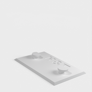 Soporte de pared para Shelly Plus H&amp;T
