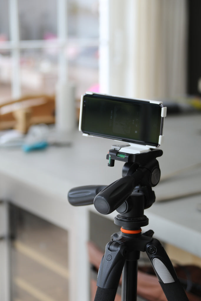 Funda con trípode y soporte para GoPro para Samsung Galaxy S8+