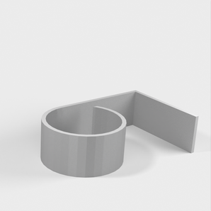 Clip de escritorio de 34 mm para organización de cables