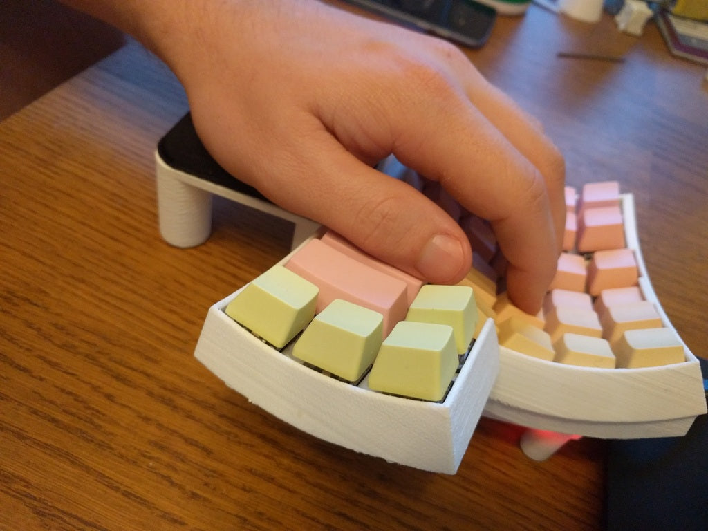 Reposamuñecas ergonómico para teclado Dactyl