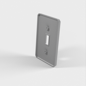 Tapa de interruptor de luz artística
