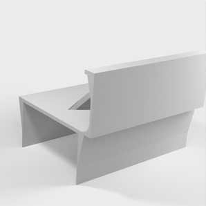 IKEA LACK Extensor de estante LITE con soporte para teléfono inteligente