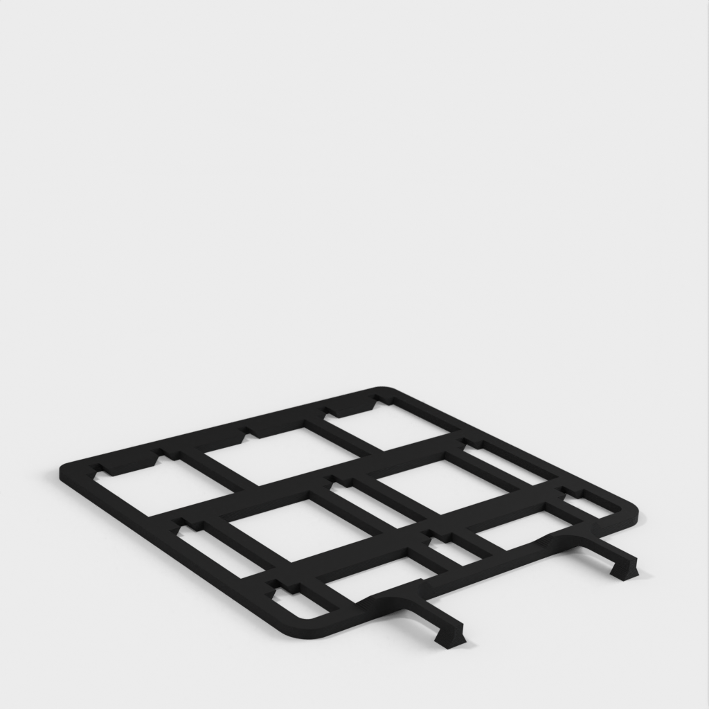 Solución de almacenamiento de pintura compatible con Ikea Kallax