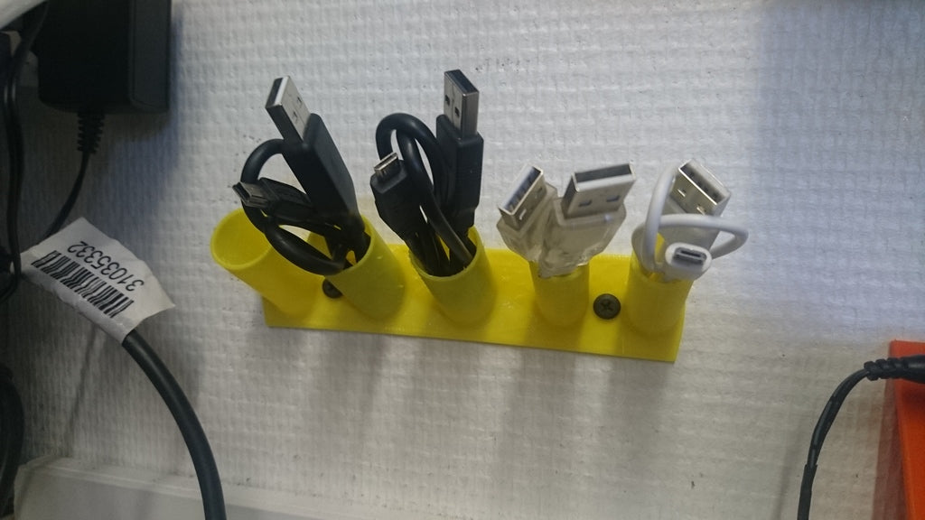 Soporte para cable USB