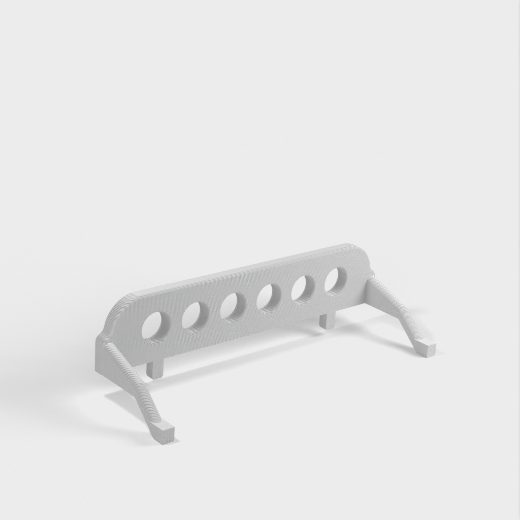 Portadestornilladores para 6 destornilladores más pequeños para mesa plegable IKEA SKADIS (SKÅDIS)