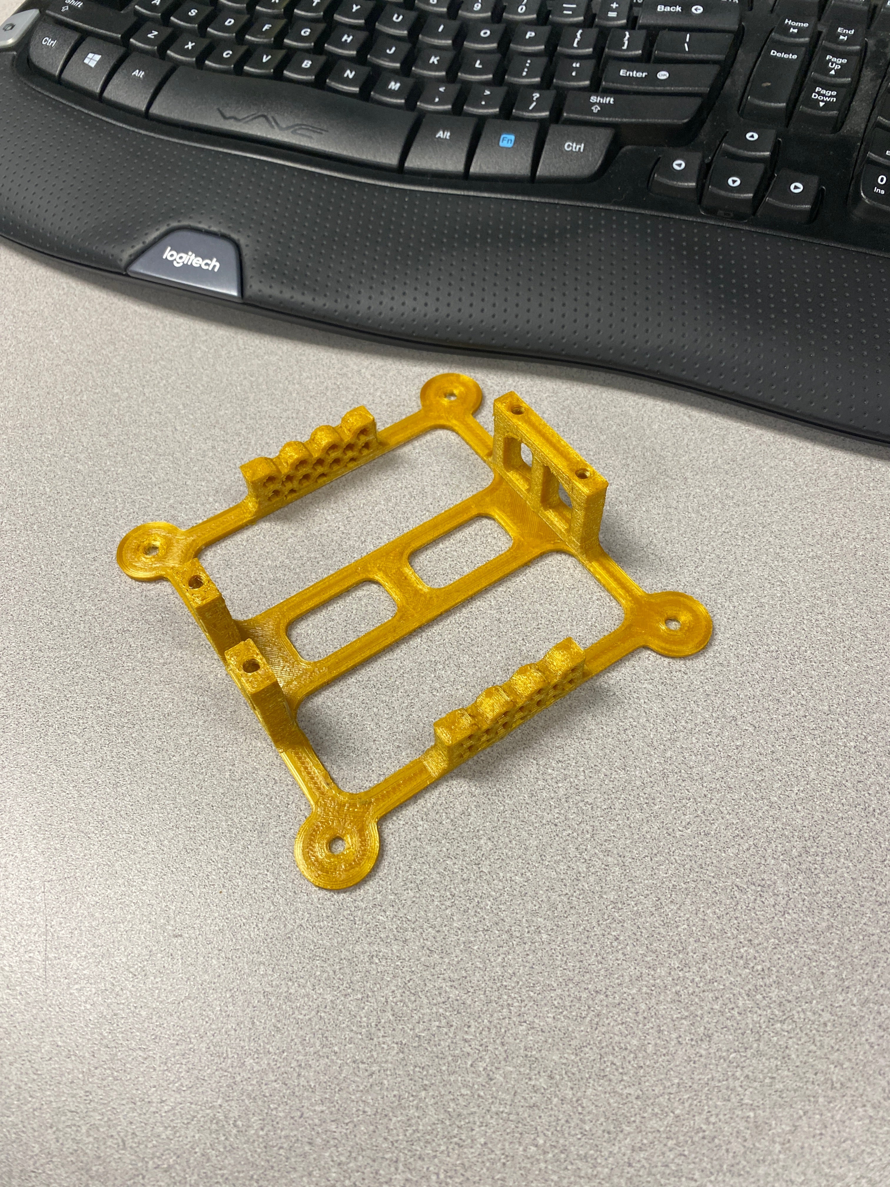Soporte de montaje para regleta inteligente GHome para debajo del escritorio