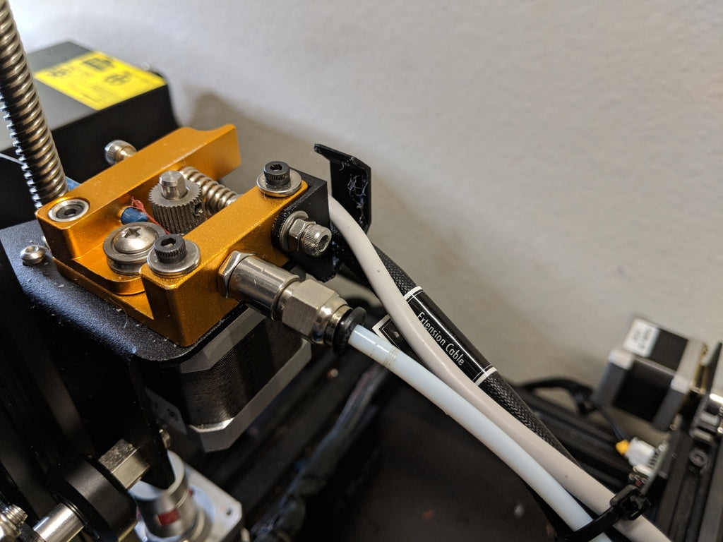 Soportes de cable del extrusor CR-10
