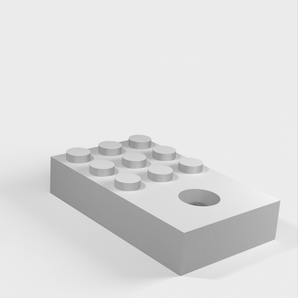 Soporte de pared para mando a distancia por infrarrojos Lego