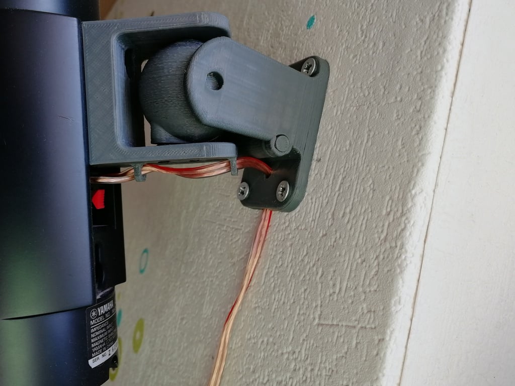 Soporte de pared para altavoces: universal y robusto (máx. 4 kg)