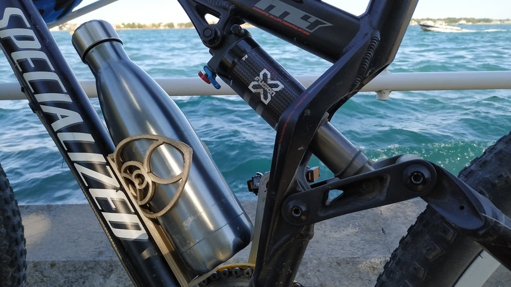 Portabotellas Térmico al Vacío para Bicicleta - Ligero y Resistente (Versión R2)