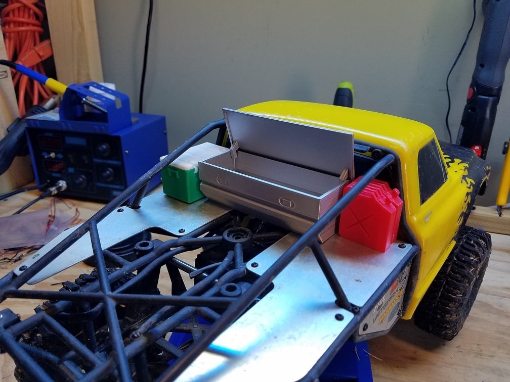 Caja de herramientas para camiones RC 1/10