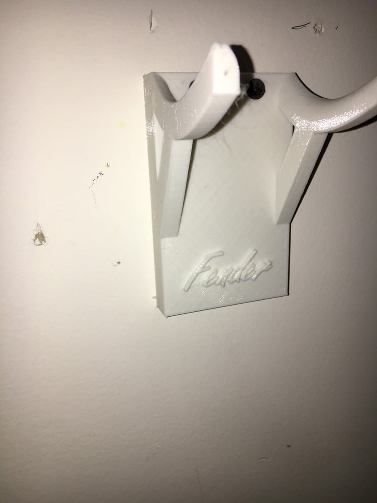 Soporte de pared para guitarra acústica Fender