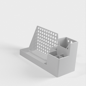 Soporte para tablet y organizador de escritorio