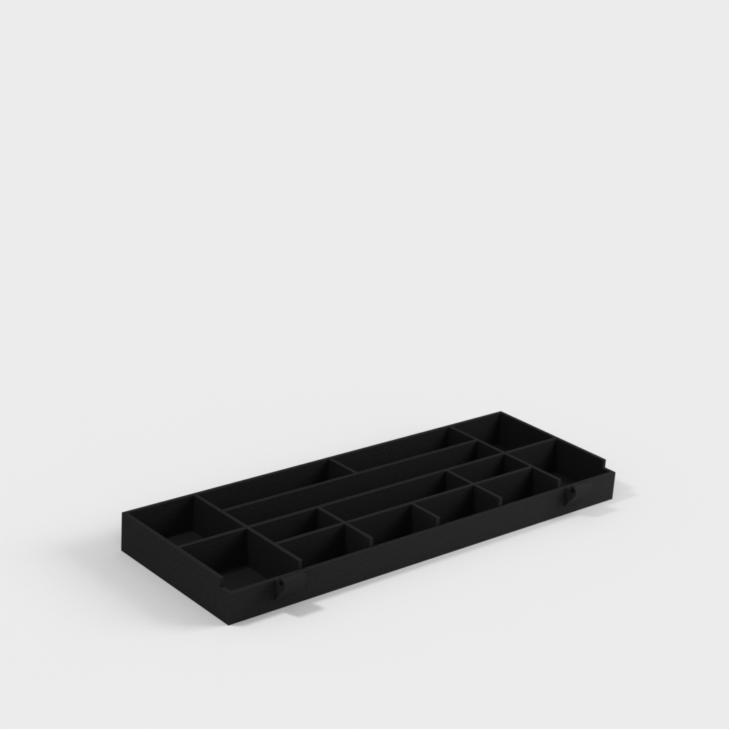 Mini Caja de Tornillos con Tapa (Tipo Bisagra) para Proyectos Arduino