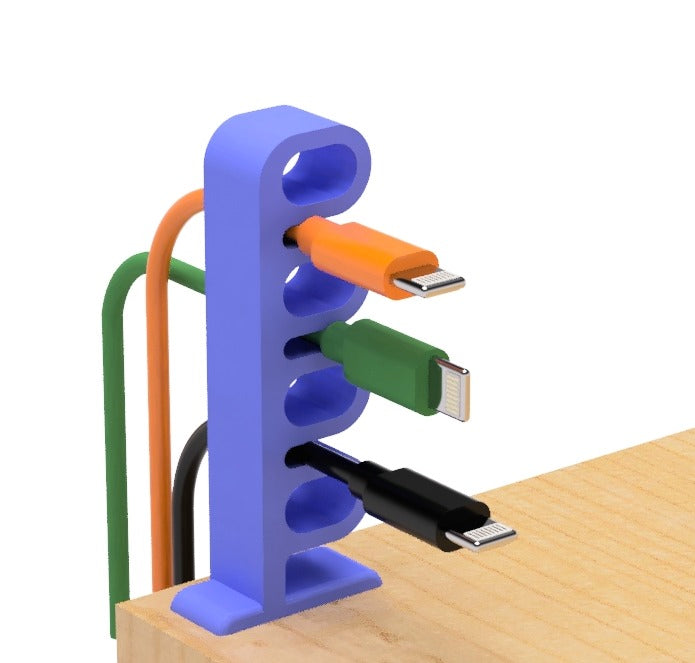 soporte para cable USB (tipo anillo)