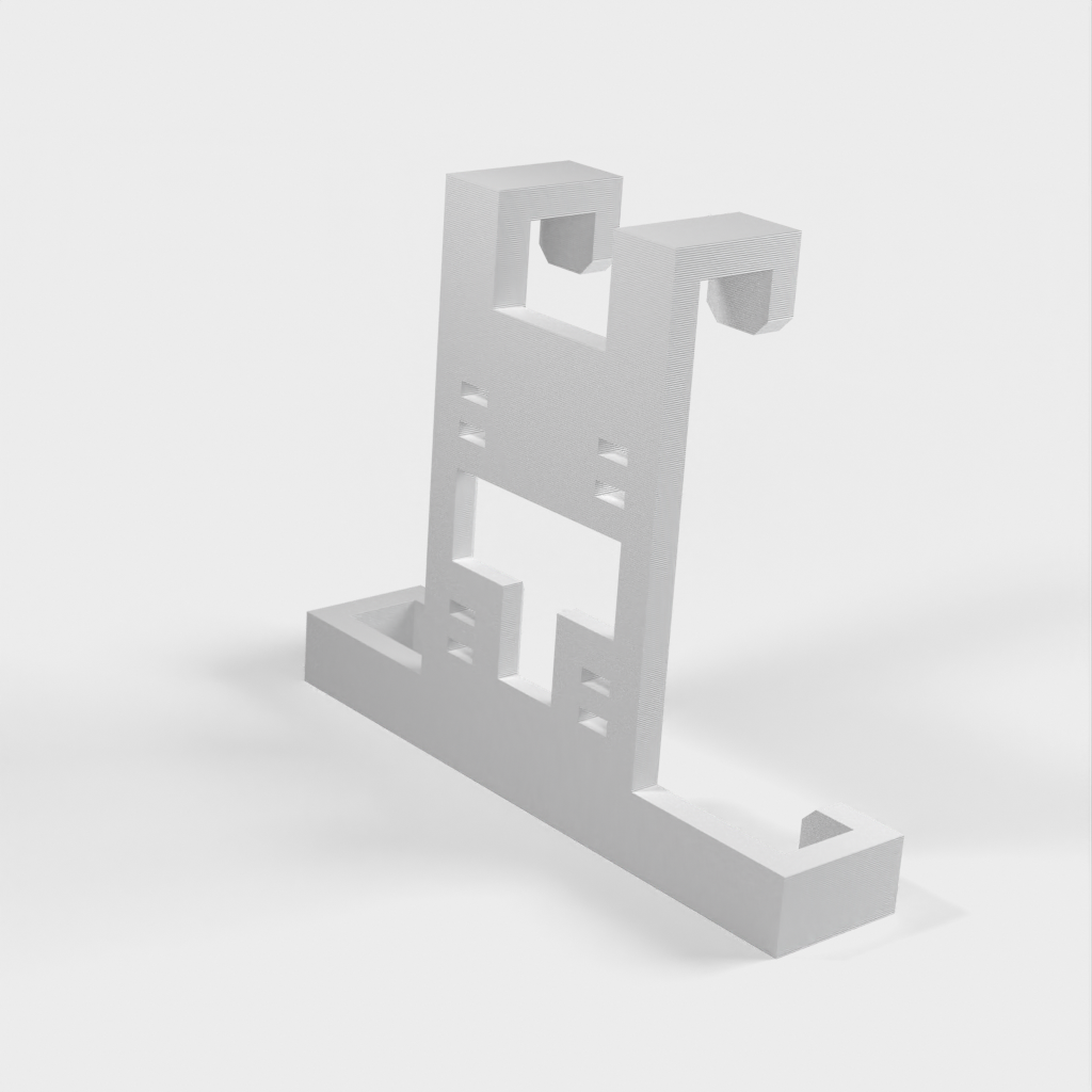 Soporte/soporte de válvula para iPhone 7 Plus - Fácil de imprimir