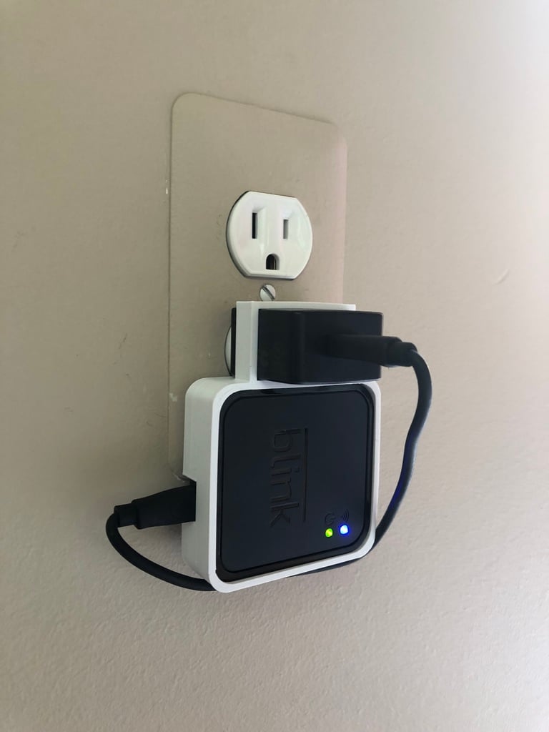 ¡Blink! Soporte de alimentación XT2 para toma de corriente