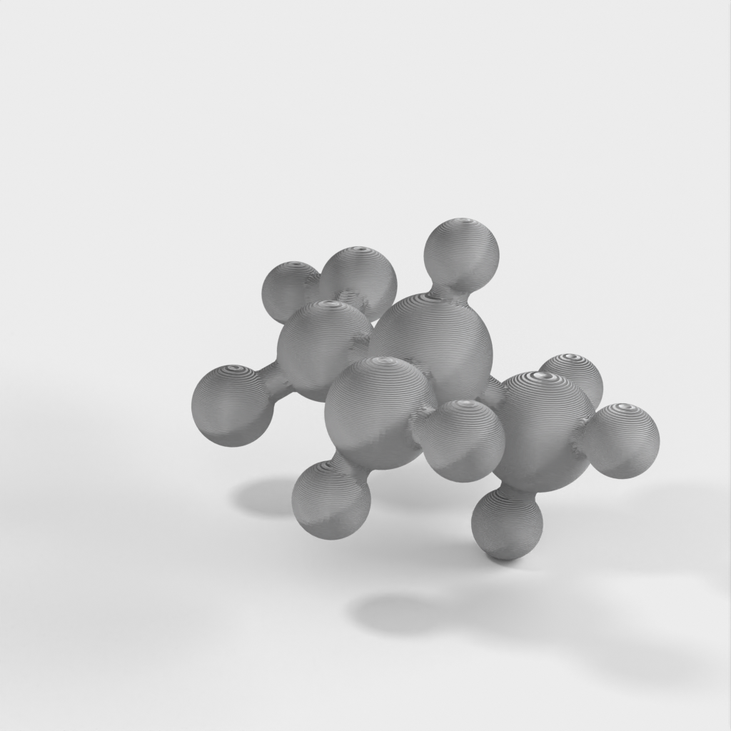Modelización molecular de la alanina a escala atómica