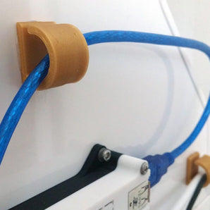 Organizador de cables y clip de alambre adhesivo - 16 mm