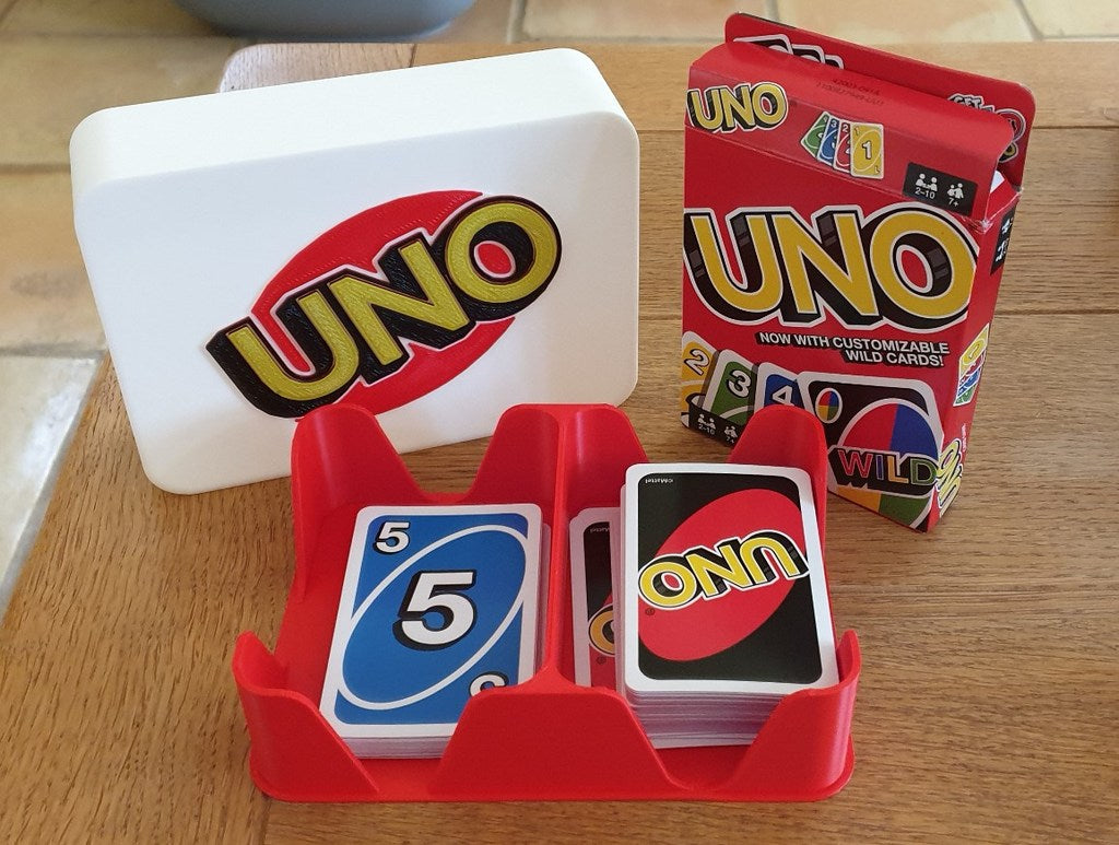 Caja de almacenamiento robusta para tarjetas de juego