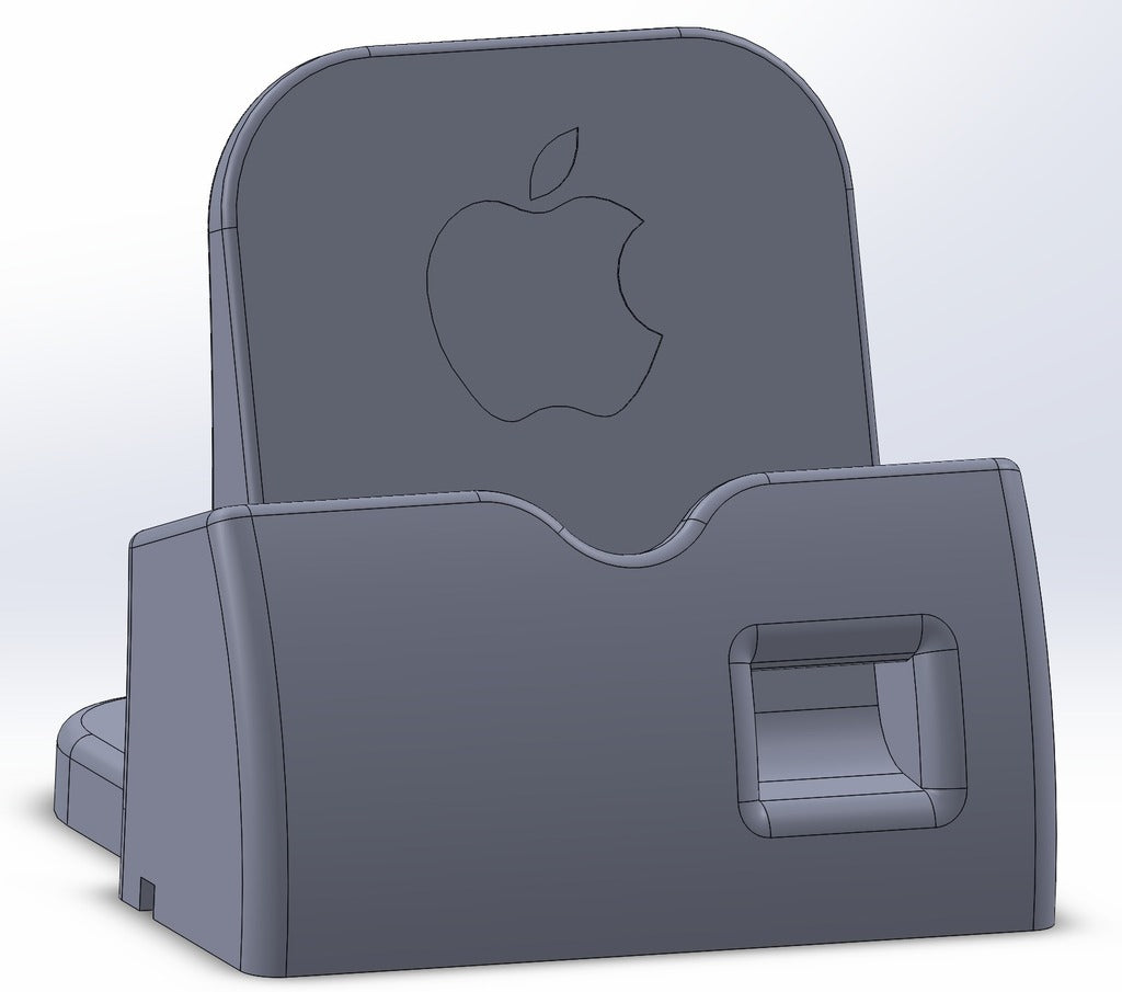 Base de carga para iPhone6 y 6 Plus con bocina de altavoz y cableado ajustable