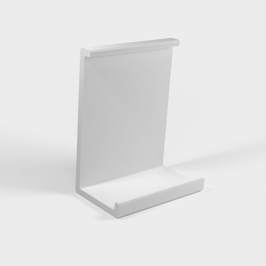 Soporte de mesa minimalista y multifuncional para teléfono móvil y tableta pequeña