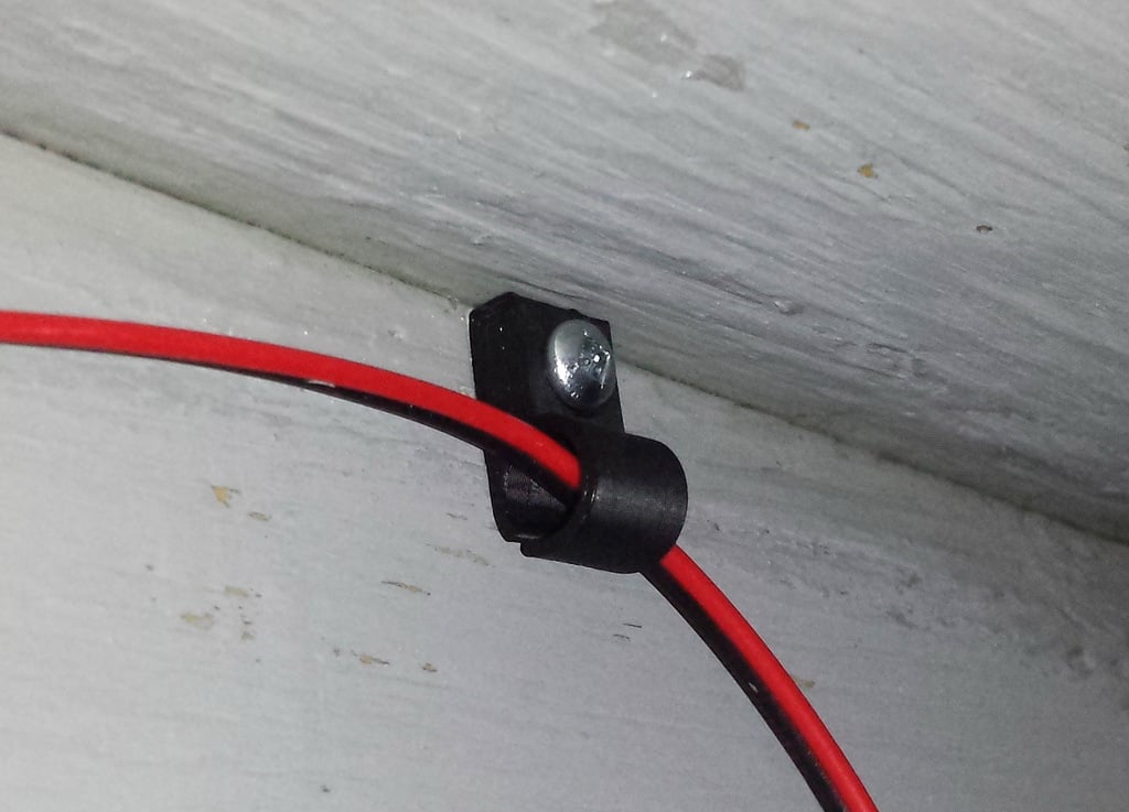 Abrazadera universal para cables LED para organizar cables