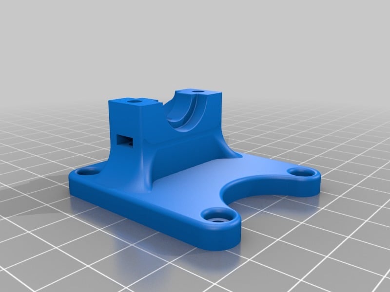 Soporte de actualización para Geeetech A10/A30: Soporte para Hotend E3D V6 y ventilador Dual 5015