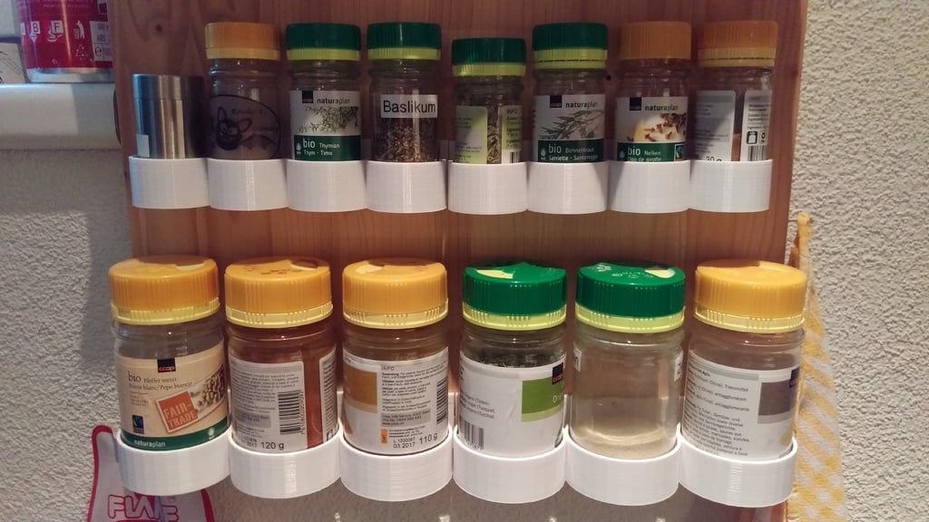 Organizador de especias eficiente para la cocina