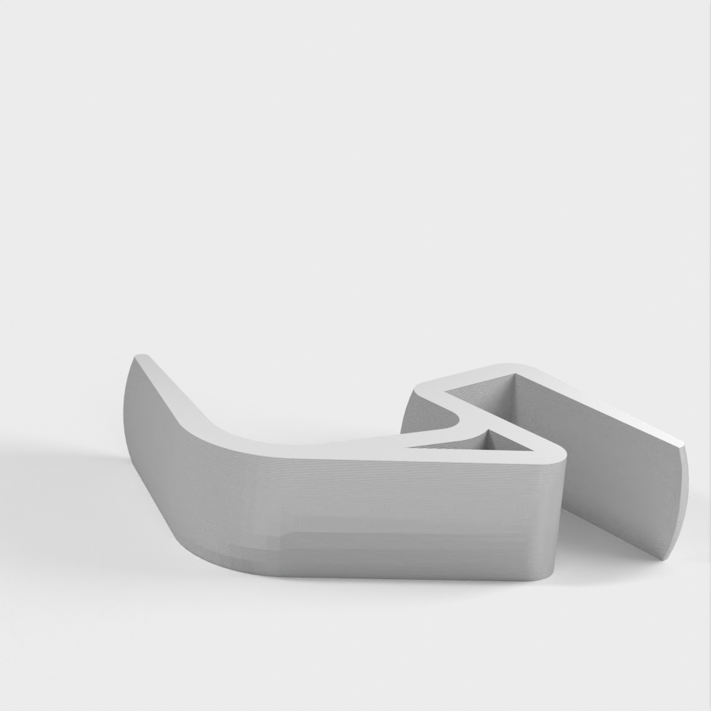 Colgador de auriculares de 17 mm para escritorios Ikea Bekant