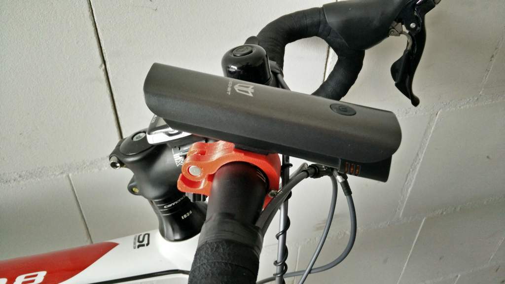 Soporte de luz de bicicleta Degbit para manillar de 32 mm