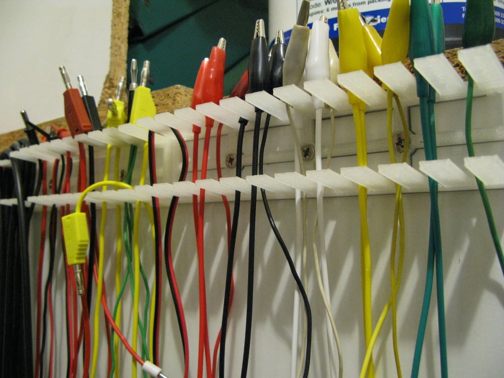Soporte/organizador de plomo de prueba