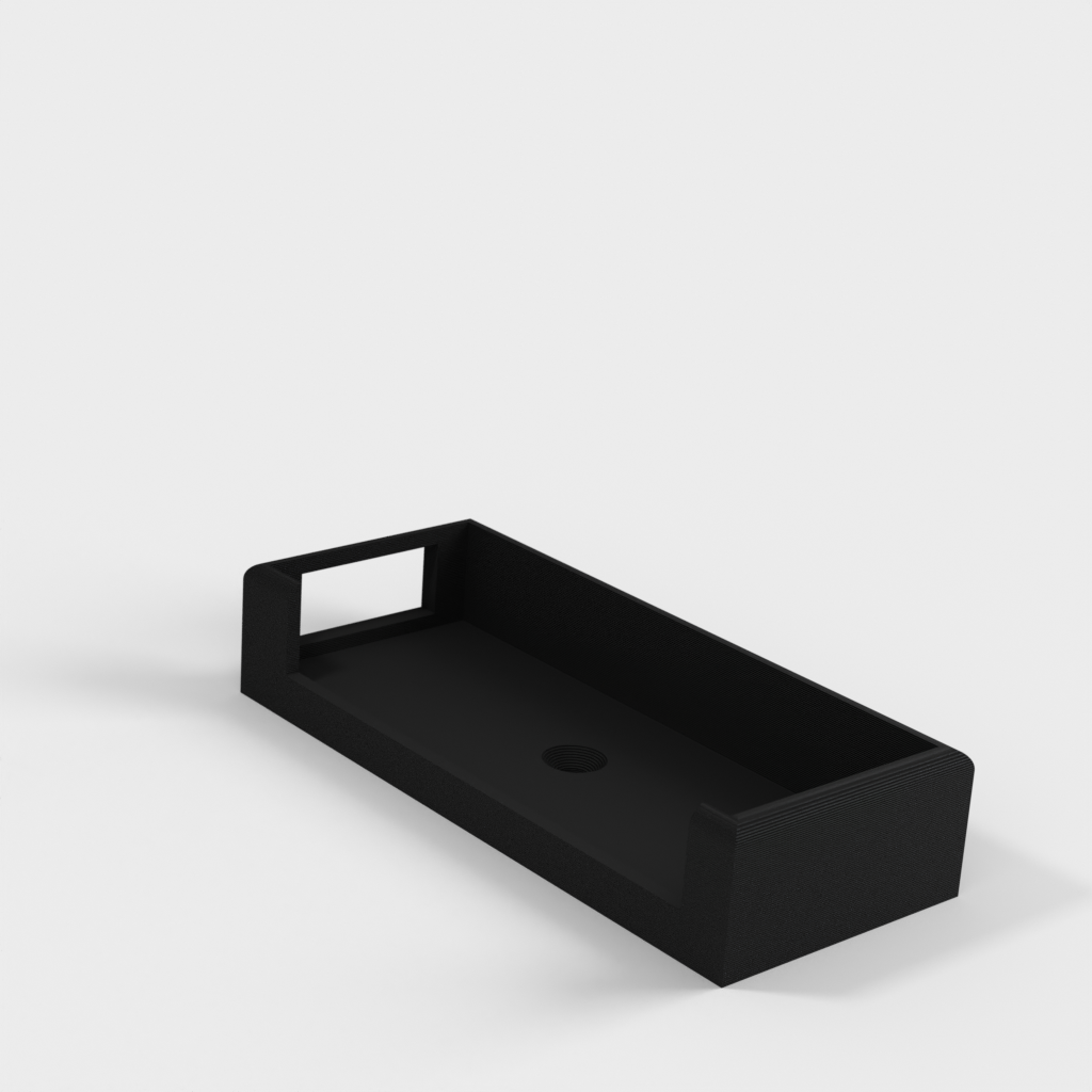 Soporte para concentrador USB Sabrent diseñado en Fusion 360