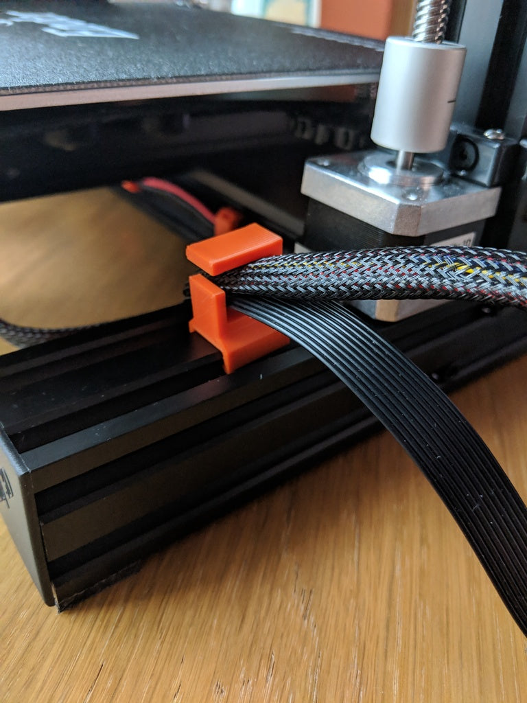 Clips de cable Creality Ender 3 para cableado organizado
