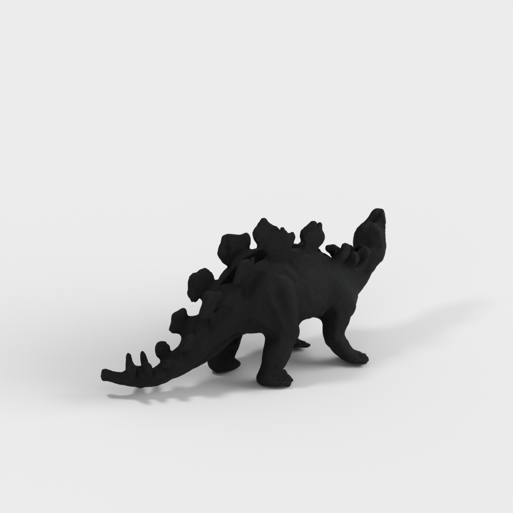 Tarjetero Stegosaurus para escritorio y oficina