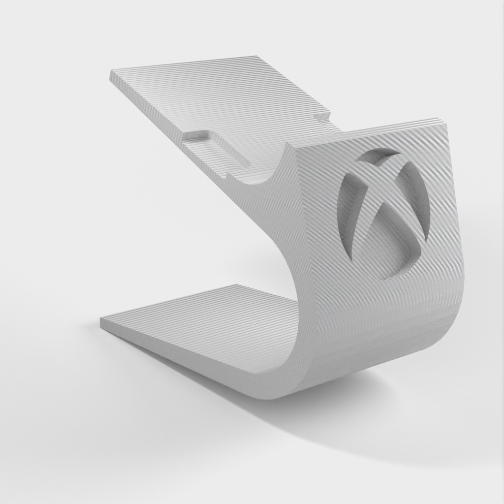 Soporte para mando Xbox Elite con recortes para botones en la parte inferior