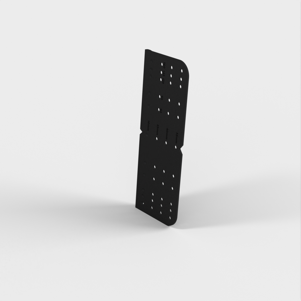 Ikea Bohrschablone / Guía de perforación para distancia entre agujeros de 160 mm