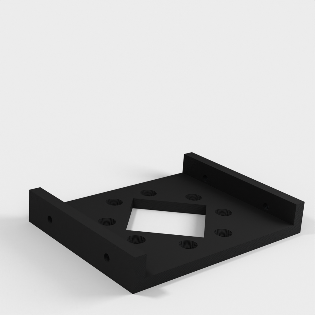 Soporte Vesa para tablero perforado IKEA Skadis para pantallas pesadas