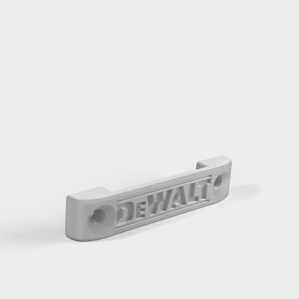 Portaherramientas oculto para clips de cinturón con la marca DeWalt