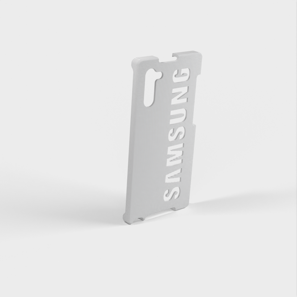 Funda resistente para móvil Samsung Galaxy Note10 n970 con diseño de vacuna 2021