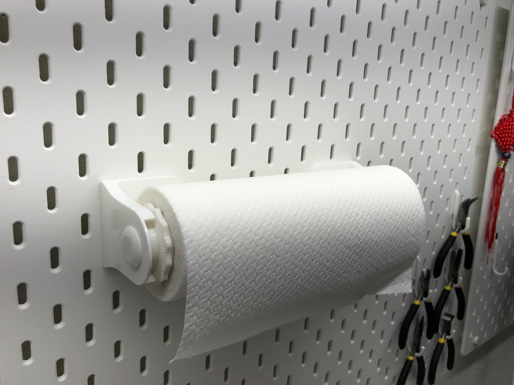 Dispensador de toallas de papel GRAB and GO para pared y IKEA Skådis